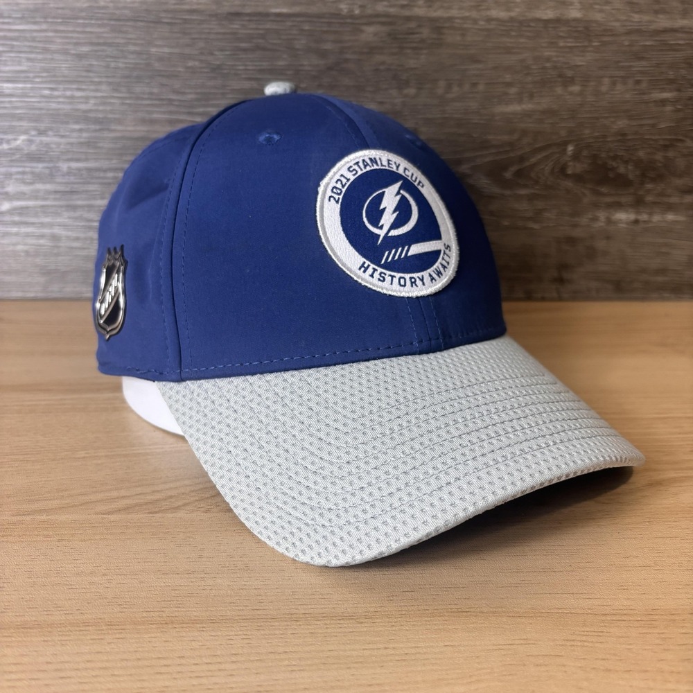 Tampa Bay Lightning Hat Cap Snap Back NHL Hockey 2021 Stanley Cup Final Mens